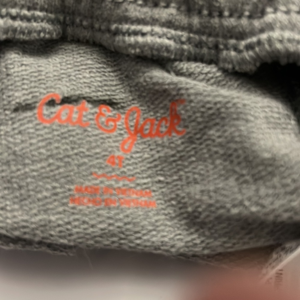 Cat & JackJack girls pants, size 4TBoth size 4T, light & dark grey and pink - Picture 4 of 6